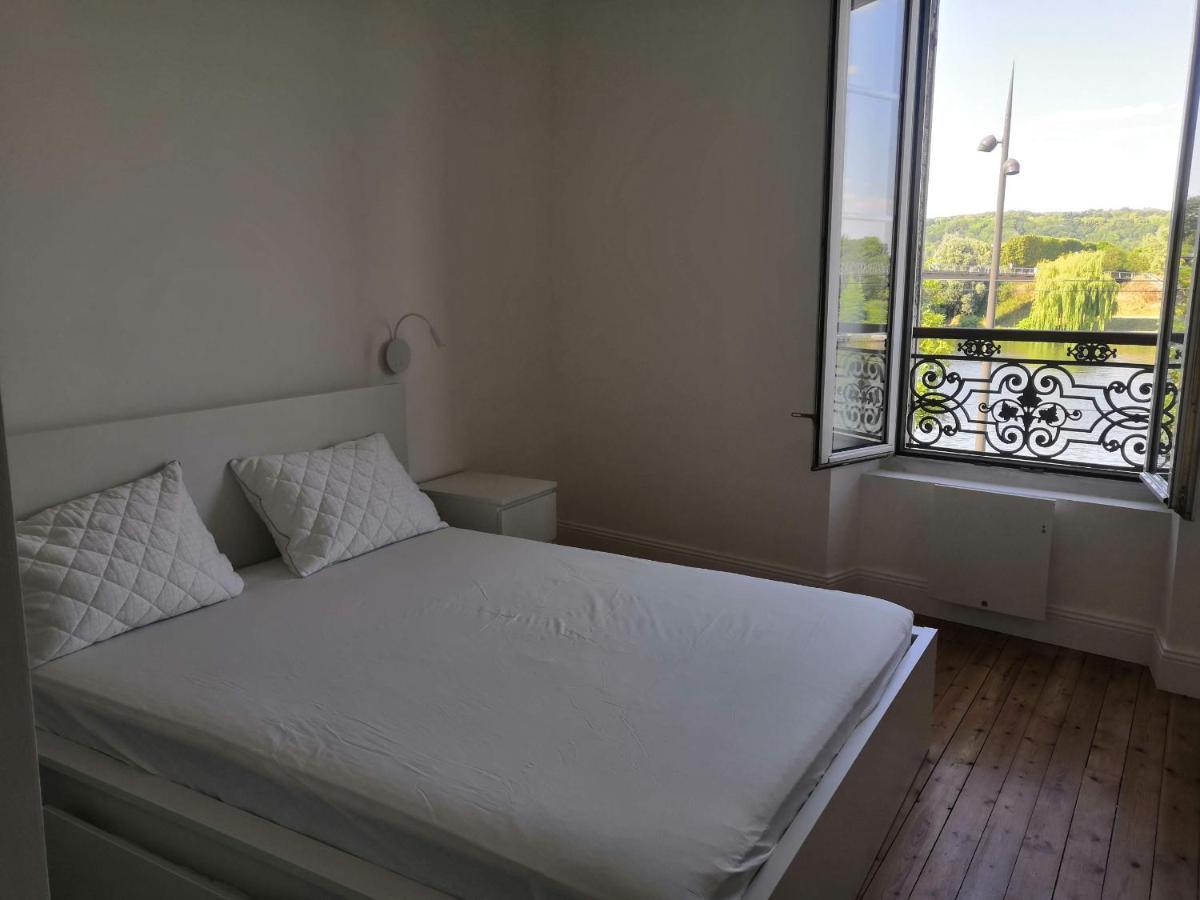 Grand 2P Terrasse Bord De Seine Appartement Mantes-la-Jolie Buitenkant foto