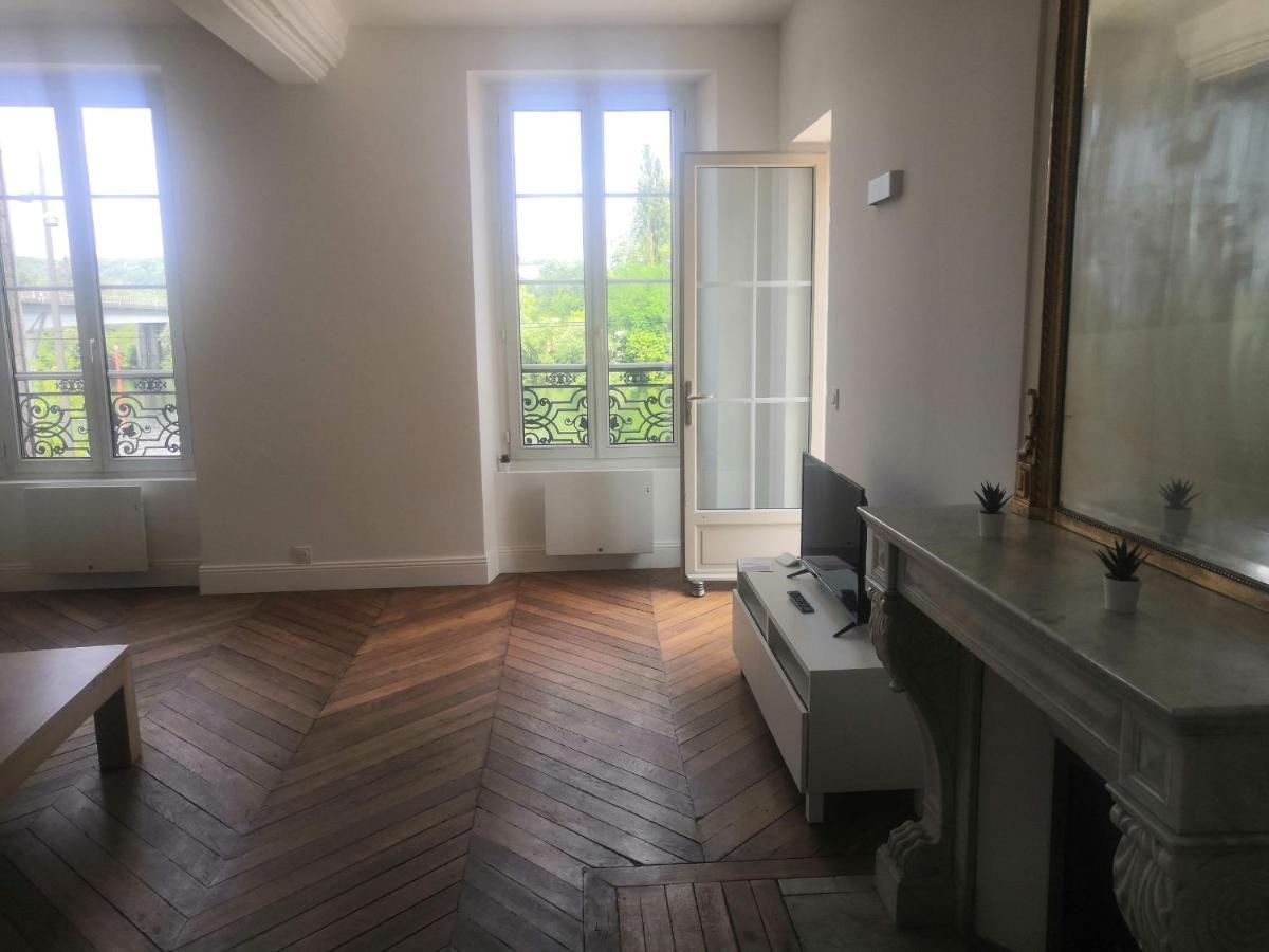 Grand 2P Terrasse Bord De Seine Appartement Mantes-la-Jolie Buitenkant foto