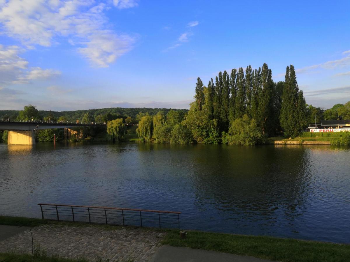 Grand 2P Terrasse Bord De Seine Appartement Mantes-la-Jolie Buitenkant foto